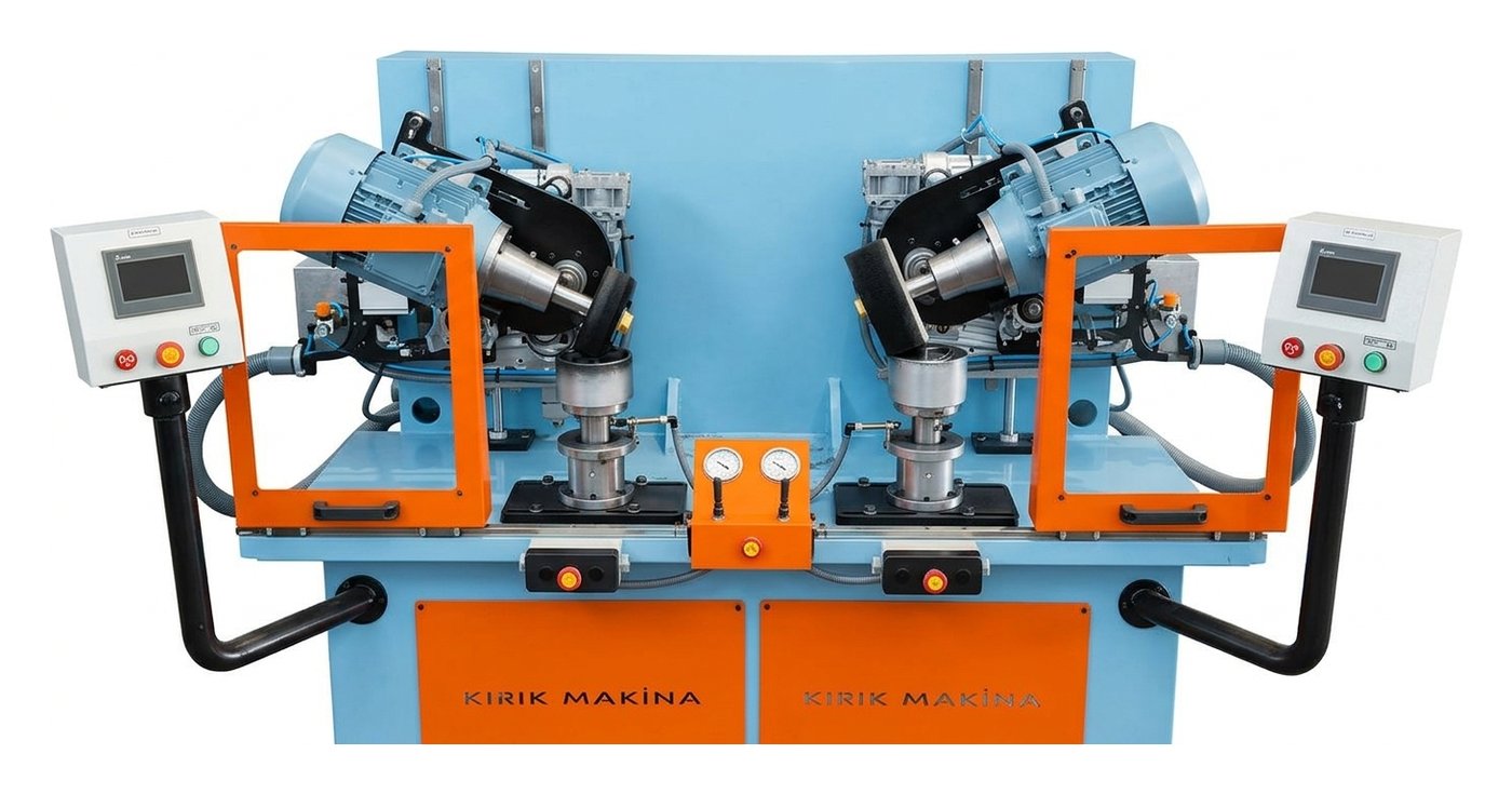Çay Tabağı Parlatma Makinası - Kirik Makina
